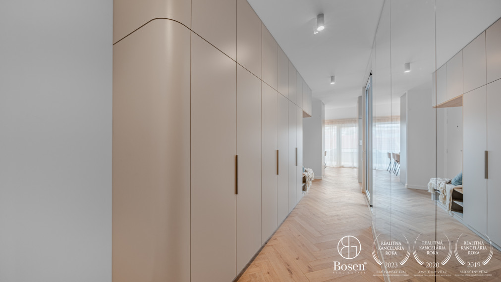 BOSEN | PRENAJATÉ 3 izbový nadštandardný byt so strešnou terasou, Bratislava - Staré mesto