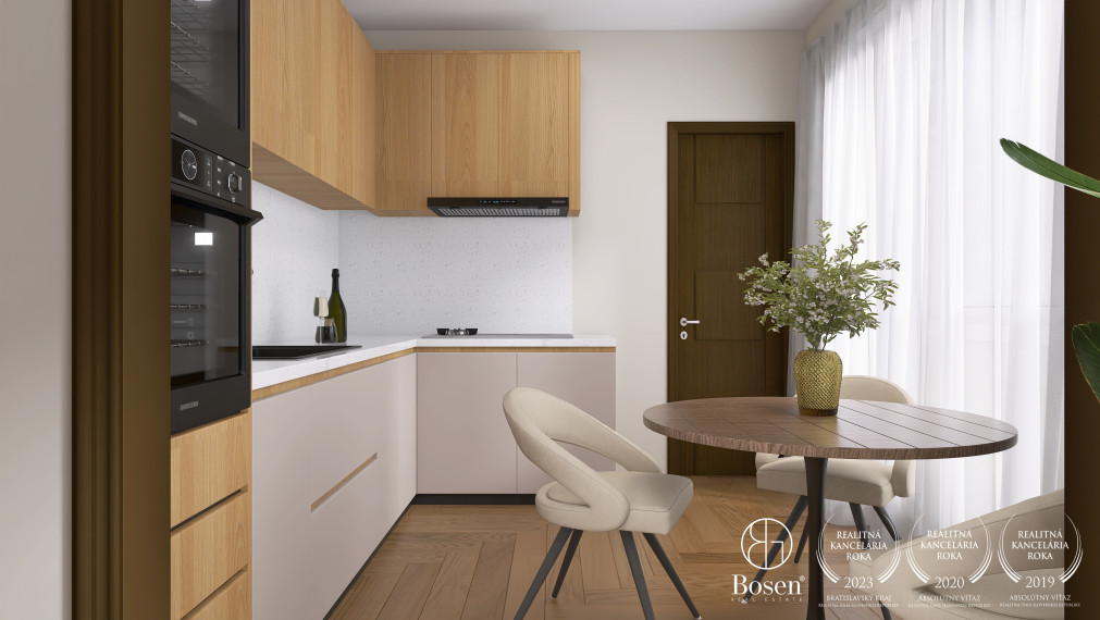 BOSEN | REZERVOVANÉ- Priestranný 2 izbový byt s balkónom v pôvodnom stave