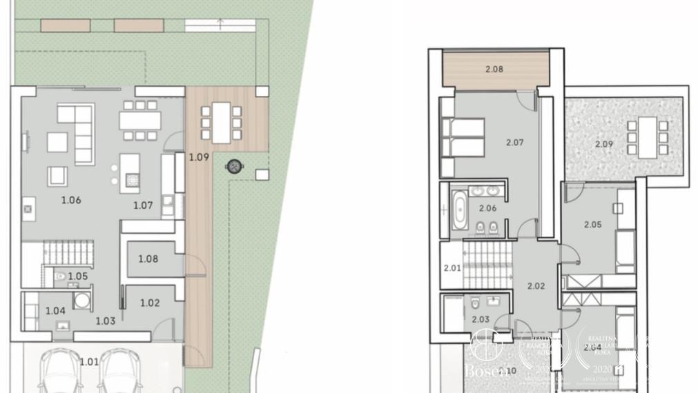 BOSEN | Prenájom moderného domu v projekte Viladomy Záhorská, Záhorská Bystrica