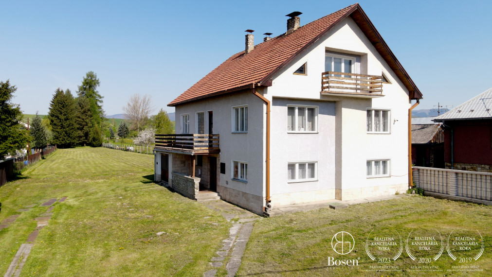 BOSEN | REZERVOVANÝ_ Rodinný dom so záhradou, Liptovská Ondrašová, 1300 m² pozemok