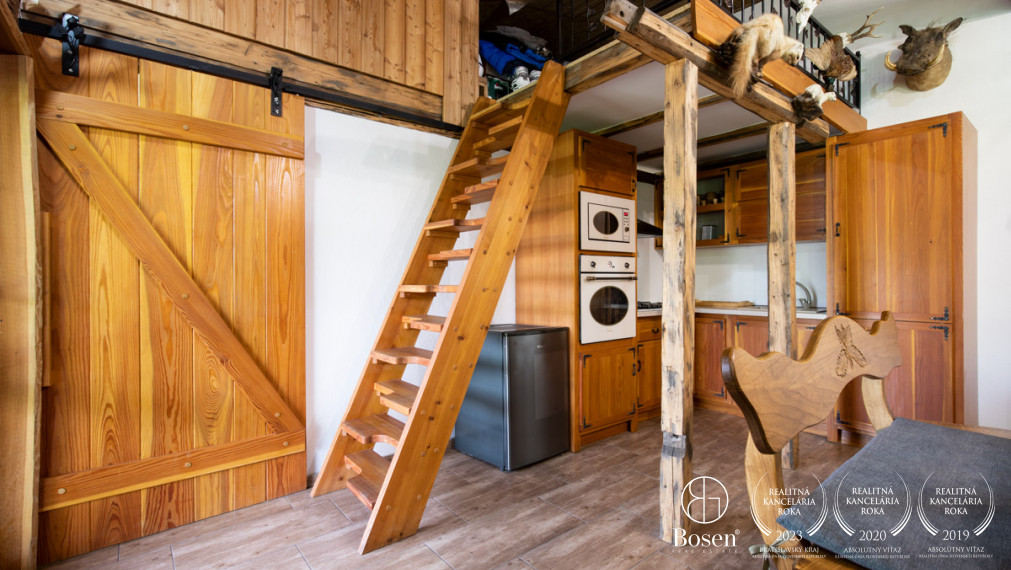 BOSEN | Na predaj poľovnícky dom premenený na Rodinný dom v srdci prírody – Dolný Štál