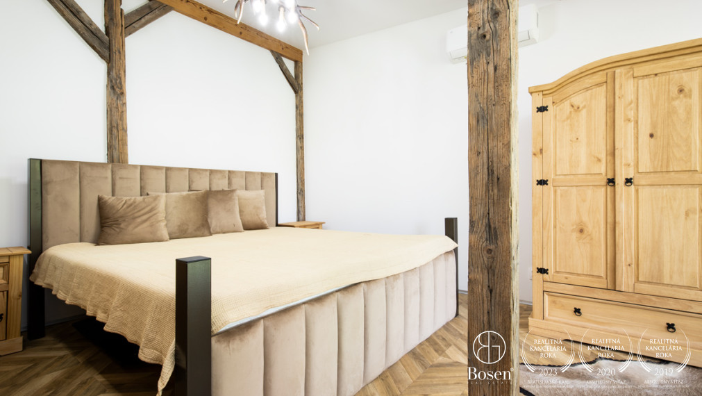 BOSEN | Na predaj poľovnícky dom premenený na Rodinný dom v srdci prírody – Dolný Štál