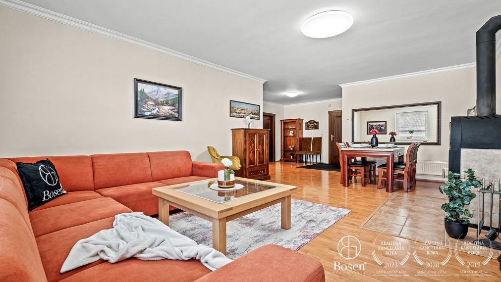 BOSEN | Priestranný, veľkometrážny,3 izbový byt, 105 m2