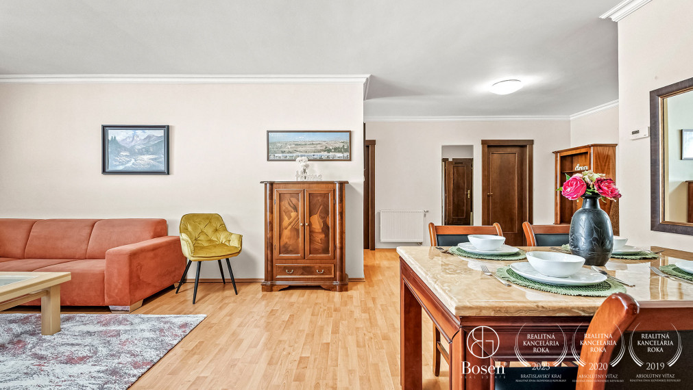 BOSEN | Priestranný, veľkometrážny,3 izbový byt, 105 m2