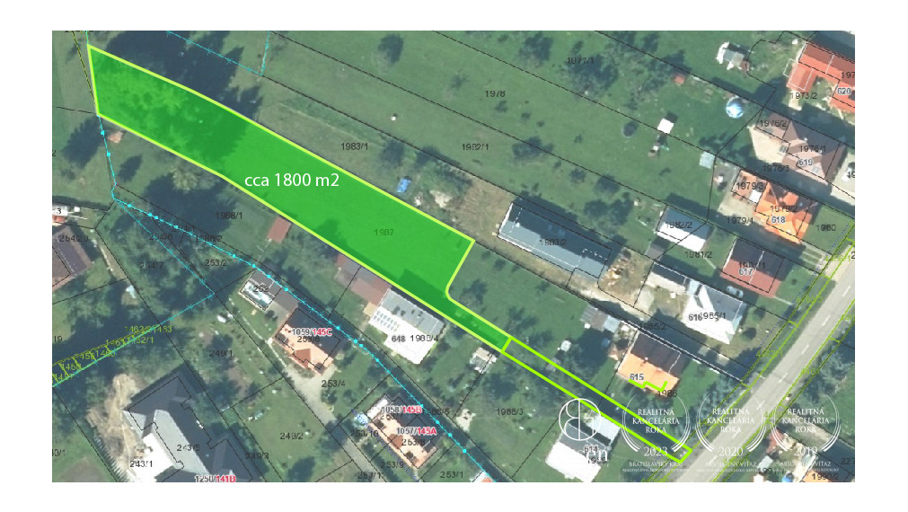 BOSEN | REZERVOVANÝ _ Krásny pozemok s potôčikom a kusom lesa, Bobrovec - Škorupovo, Liptovský Mikuláš