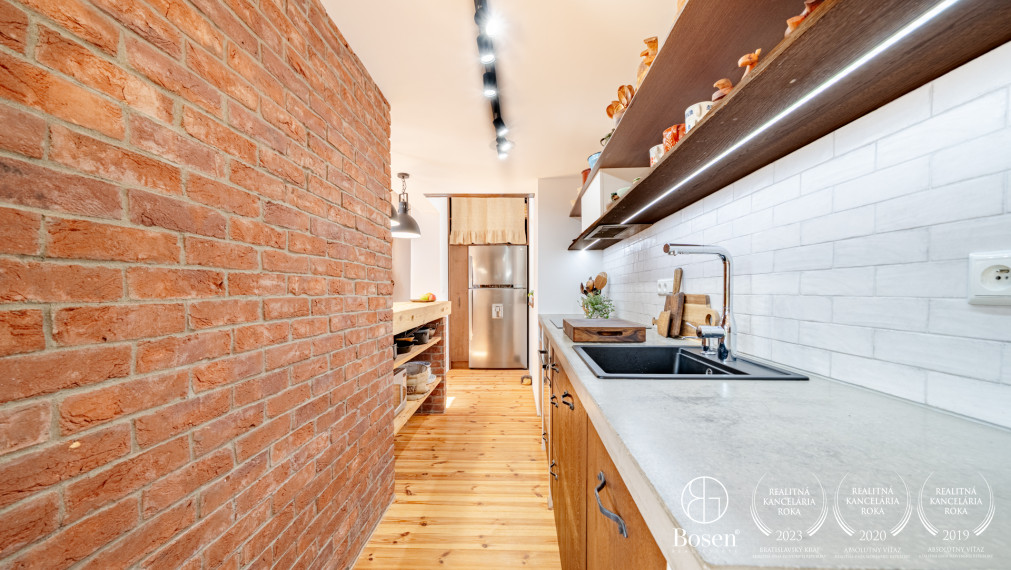 BOSEN |  4 izb. mezonet s terasou a výnimočným interiérom, Staré Mesto, Kozia ul., 126 m2