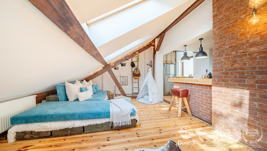 BOSEN |  4 izb. mezonet s terasou a výnimočným interiérom, Staré Mesto, Kozia ul., 126 m2