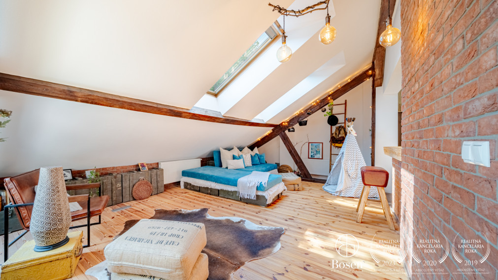 BOSEN |  4 izb. mezonet s terasou a výnimočným interiérom, Staré Mesto, Kozia ul., 126 m2