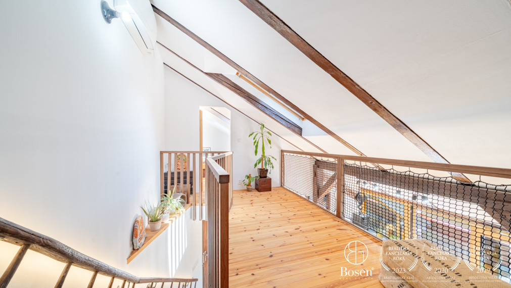 BOSEN |  4 izb. mezonet s terasou a výnimočným interiérom, Staré Mesto, Kozia ul., 126 m2