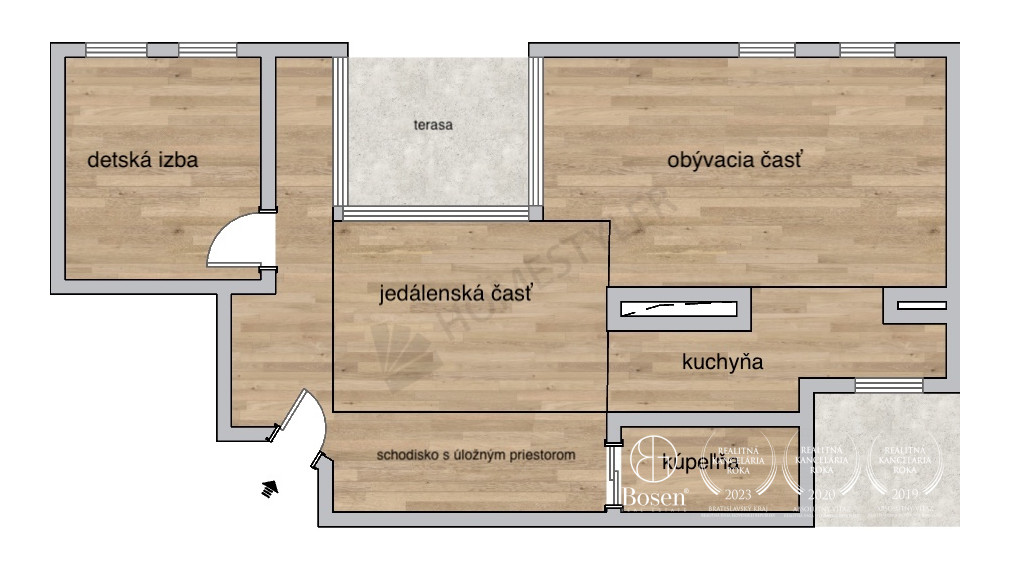 BOSEN |  4 izb. mezonet s terasou a výnimočným interiérom, Staré Mesto, Kozia ul., 126 m2