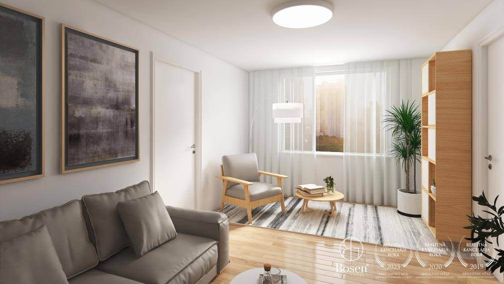 BOSEN | PREDANÉ | Kompletne zrekonštruovaný 3 izbový byt, Ružinov