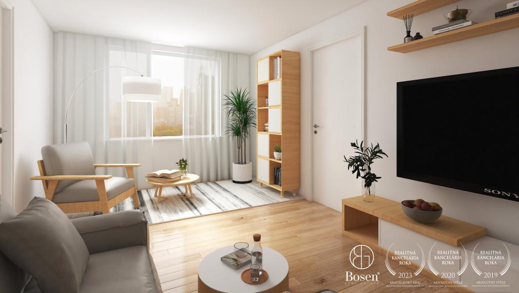 BOSEN | PREDANÉ | Kompletne zrekonštruovaný 3 izbový byt, Ružinov