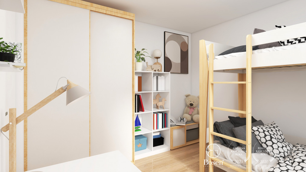 BOSEN | PREDANÉ | Kompletne zrekonštruovaný 3 izbový byt, Ružinov