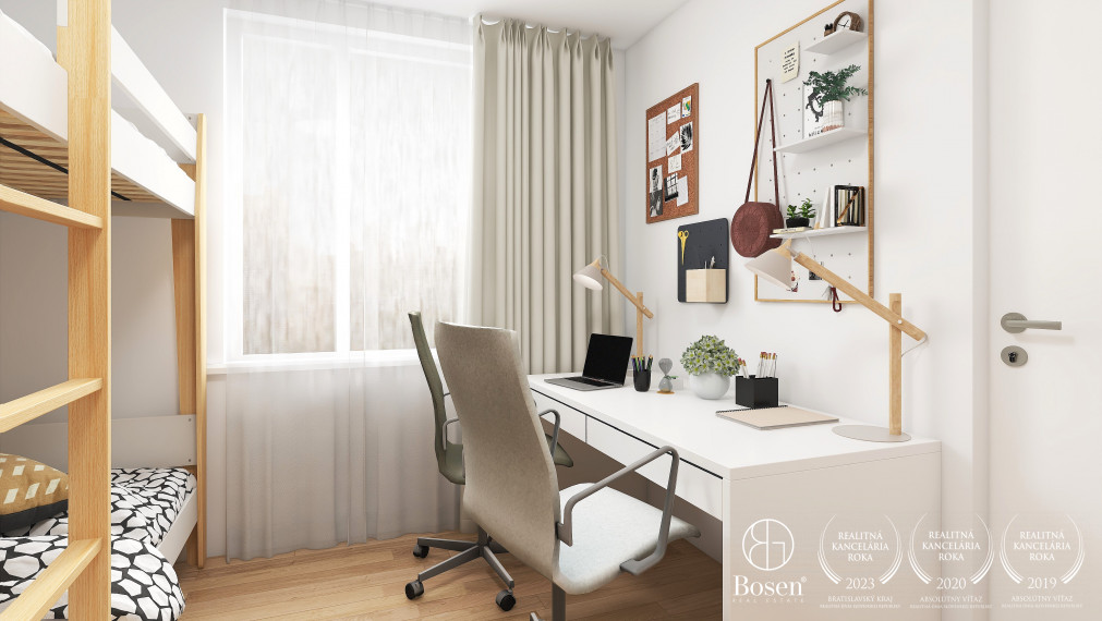 BOSEN | PREDANÉ | Kompletne zrekonštruovaný 3 izbový byt, Ružinov