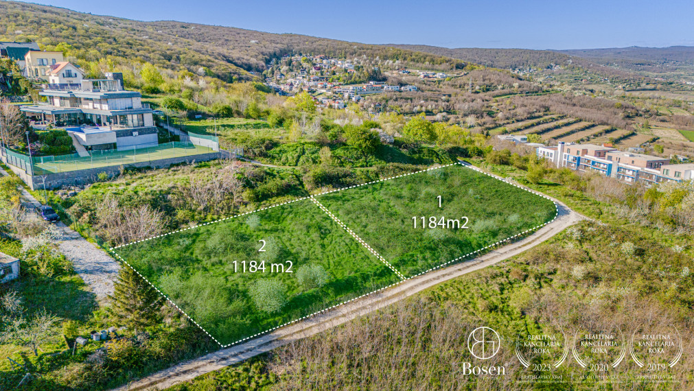 BOSEN | Pozemky s krásnymi výhľadmi na Kolibe, od 790 m2