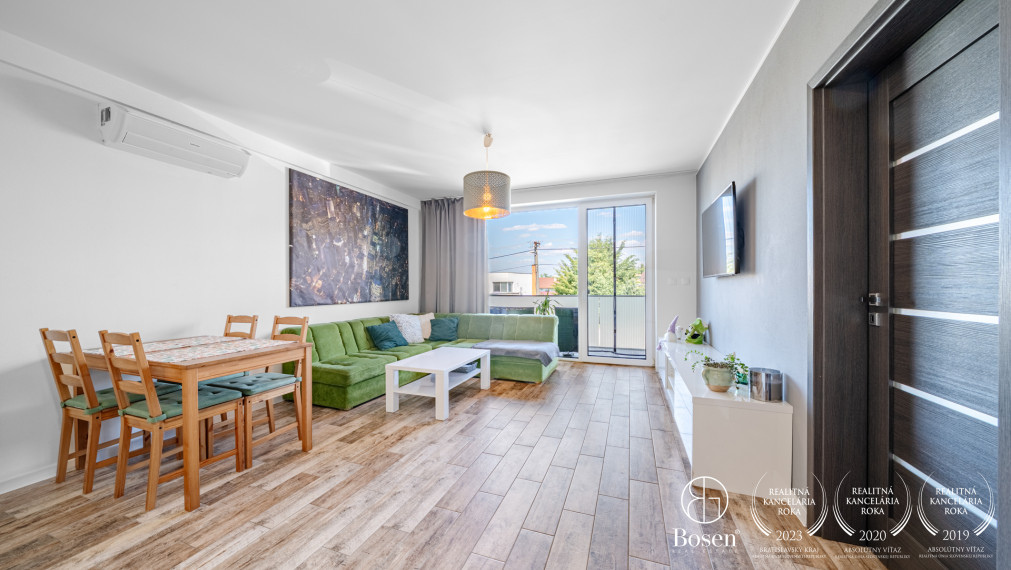 BOSEN|2 izbový byt, dve parkovacie miesta, Lesná ulica, Malacky