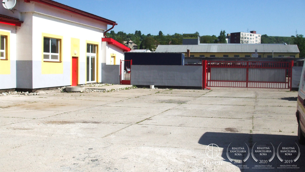 BOSEN |   Skladovo - výrobný objekt s kancelárskym zázemím.