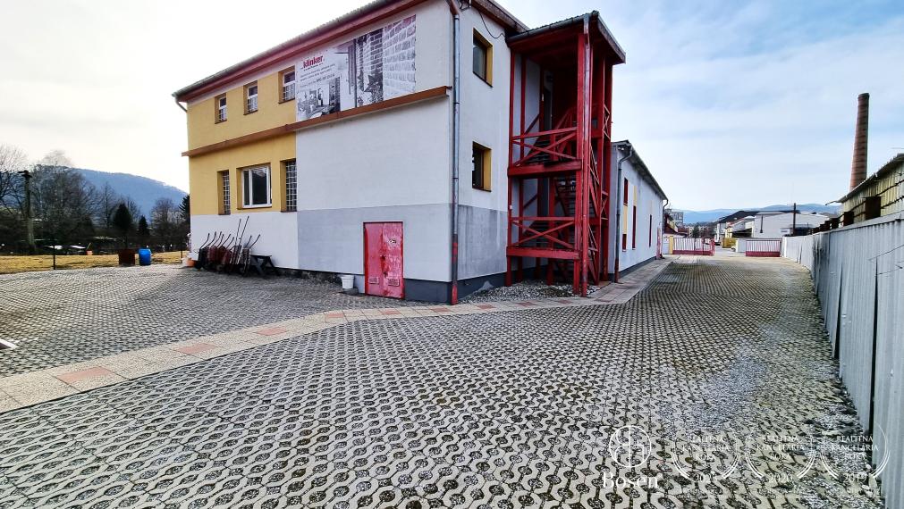 BOSEN |  Skladovo - výrobný areál s kanceláriami.