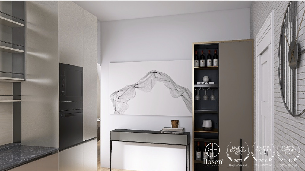 BOSEN | Priestorovo veľkorysý 4 izbový byt, pôvodný stav, Palisády - BA, 163 m2