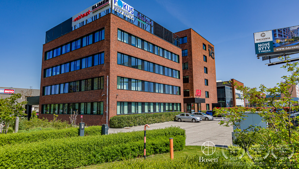 BOSEN | Na prenájom moderné kancelárie 15-100m2, Vajnorská, BA