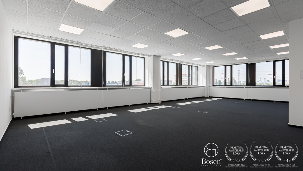 BOSEN | Na prenájom moderné kancelárie 15-100m2, Vajnorská, BA