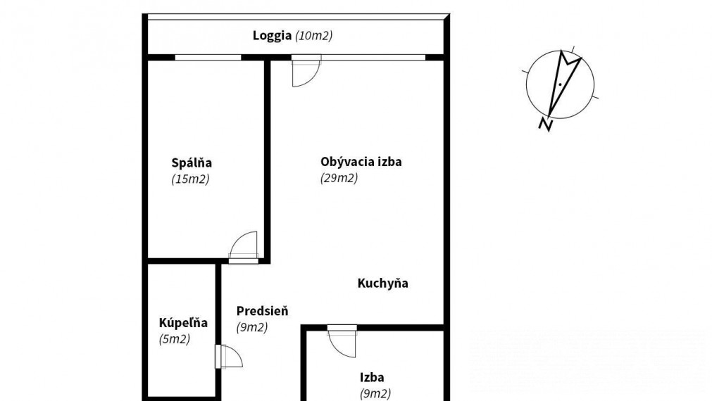 PREDANÉ: BOSEN | 2,5kk byt s pracovňou v projekte Ship House, Ružinov