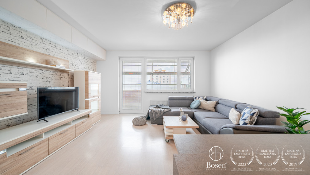 PREDANÉ: BOSEN | 2,5kk byt s pracovňou v projekte Ship House, Ružinov