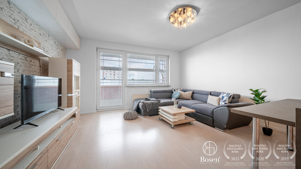 PREDANÉ: BOSEN | 2,5kk byt s pracovňou v projekte Ship House, Ružinov