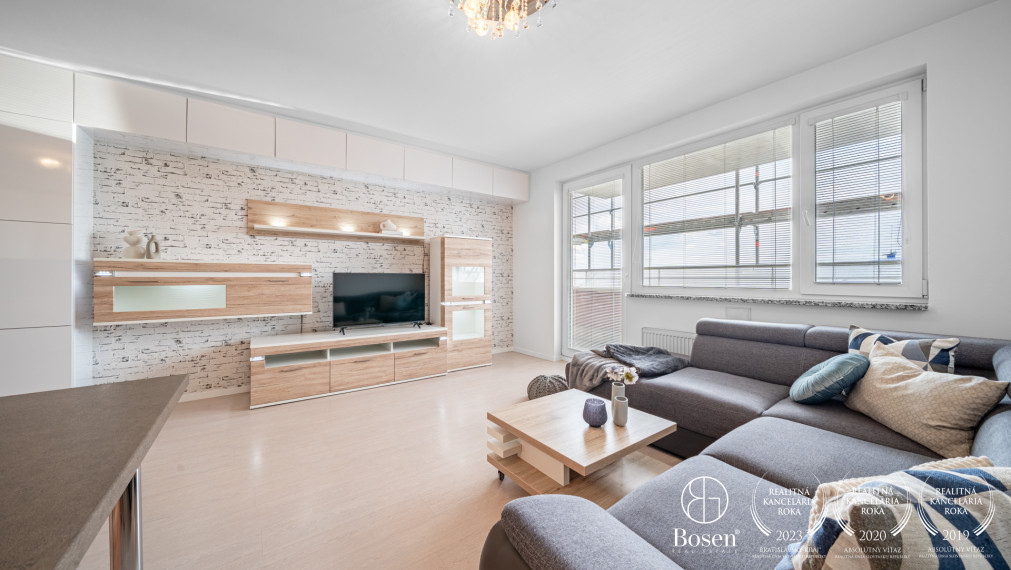 PREDANÉ: BOSEN | 2,5kk byt s pracovňou v projekte Ship House, Ružinov