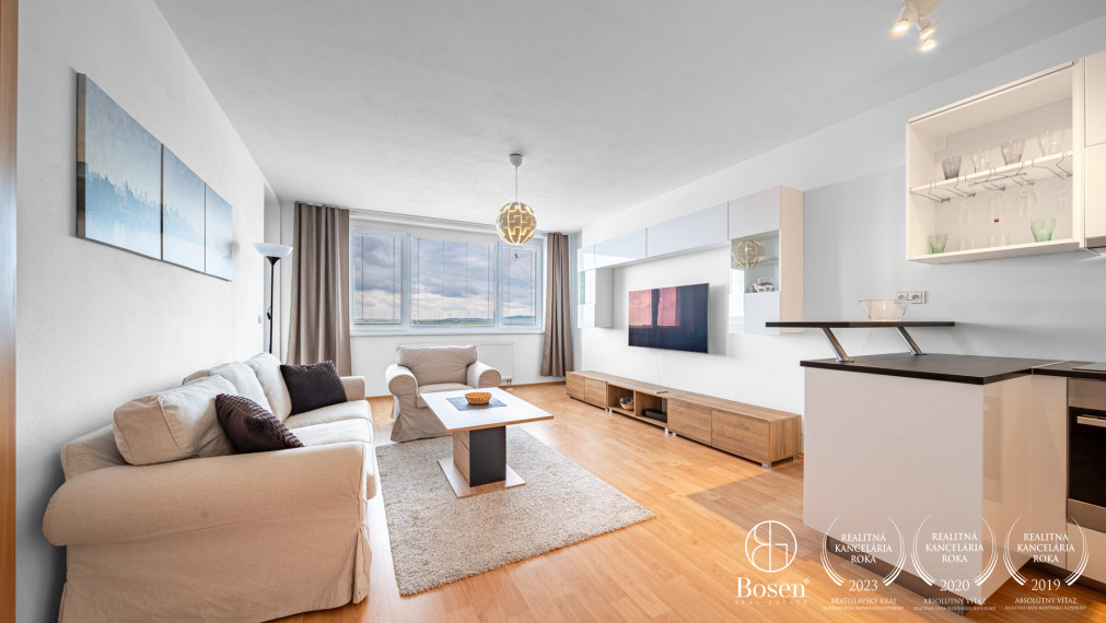 BOSEN | PRENAJATÉ 2izb byt, lodžia, parkovanie, pivnica, Petržalka, 57m2