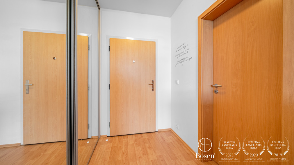 BOSEN | PRENAJATÉ 2izb byt, lodžia, parkovanie, pivnica, Petržalka, 57m2