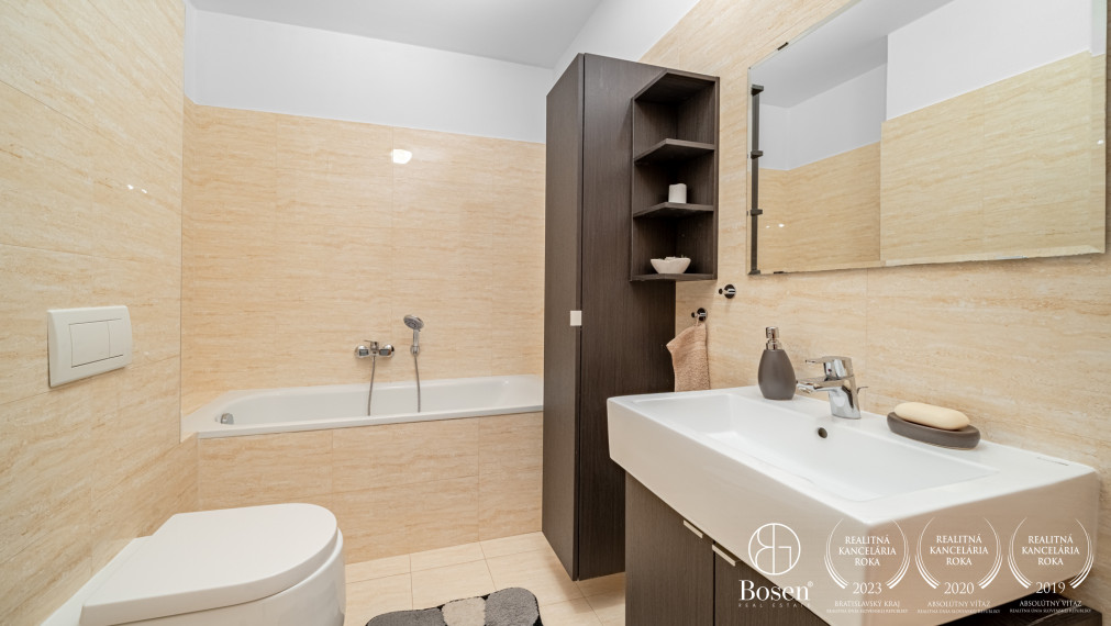 BOSEN | PRENAJATÉ 2izb byt, lodžia, parkovanie, pivnica, Petržalka, 57m2