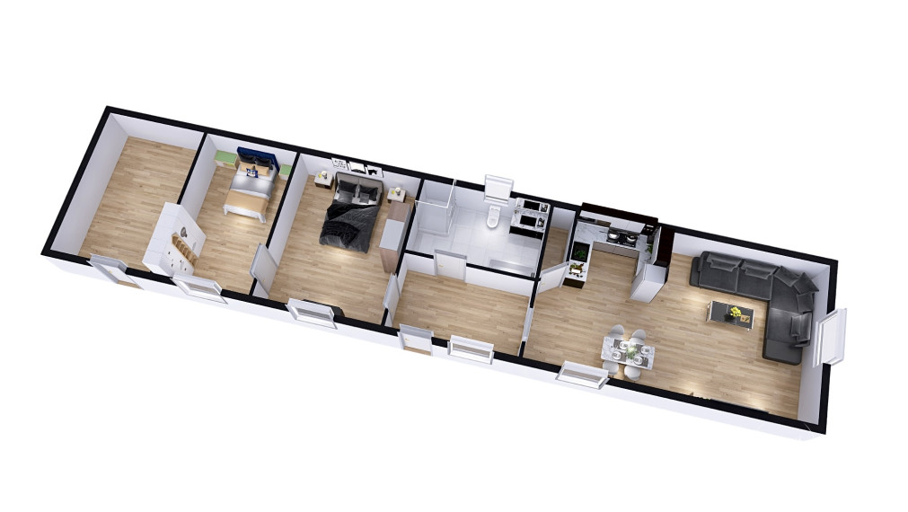 BOSEN | Prízemný rodinný dom, s možnosťou výmeny za byt.