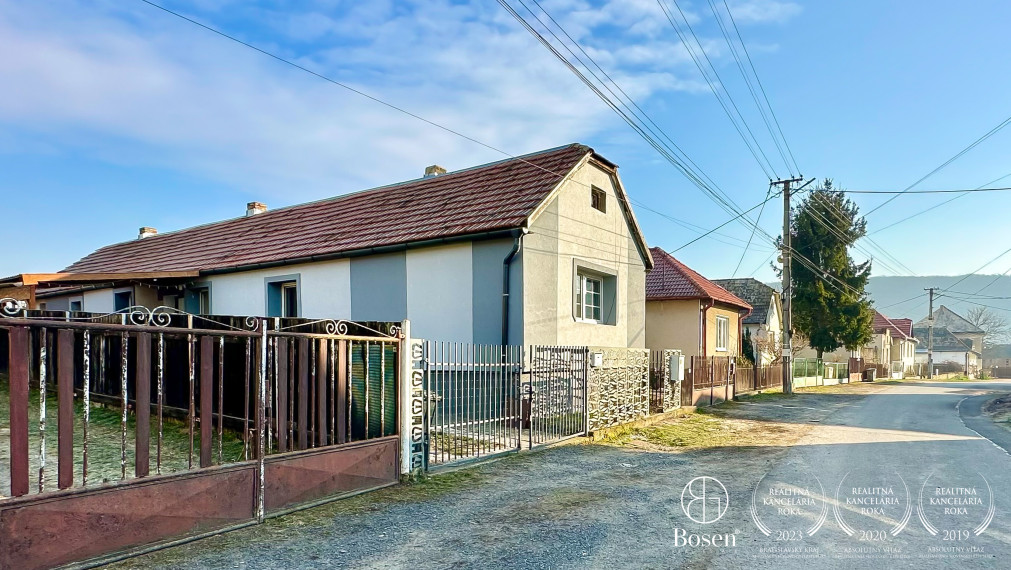 BOSEN | Prízemný rodinný dom, s možnosťou výmeny za byt.