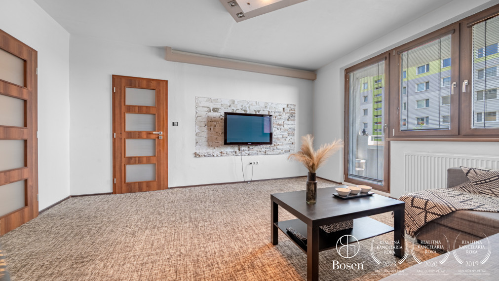 BOSEN | 3 izbový byt s dvoma balkónmi , Veternicová - Karlova Ves