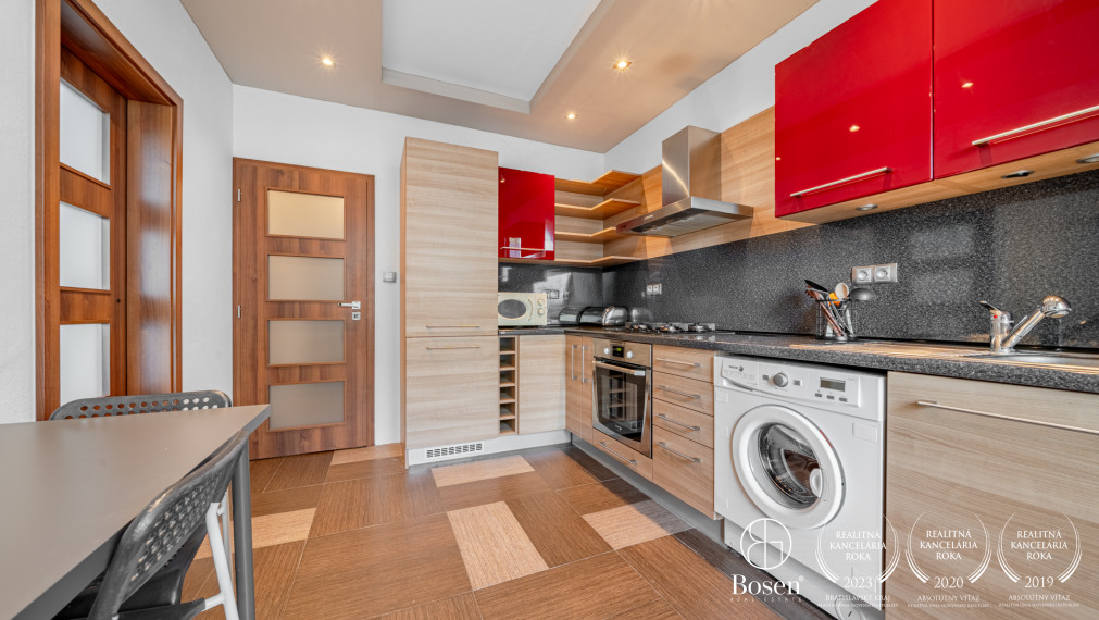 BOSEN | 3 izbový byt s dvoma balkónmi , Veternicová - Karlova Ves