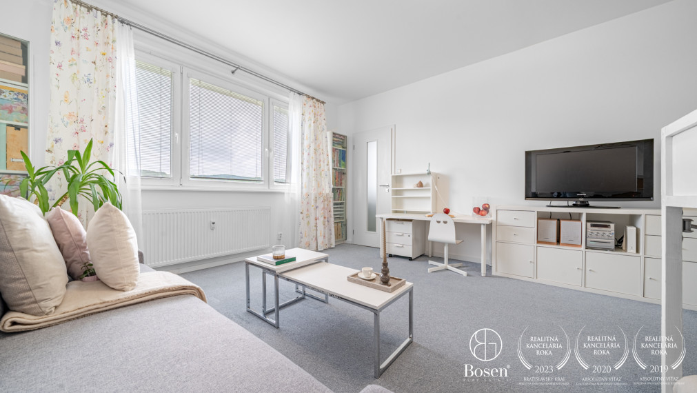 BOSEN | PREDANÉ - 1 izbový byt s pekným výhľadom, ulica Pod záhradami, Bratislava -Dúbravka, 41 m2