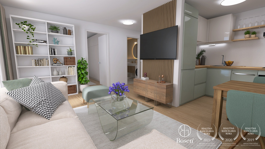 PREDANÉ: BOSEN | 2kk byt v novostavbe NOEMIS s najkrajším výhľadom