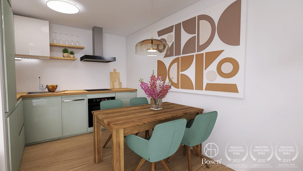 PREDANÉ: BOSEN | 2kk byt v novostavbe NOEMIS s najkrajším výhľadom