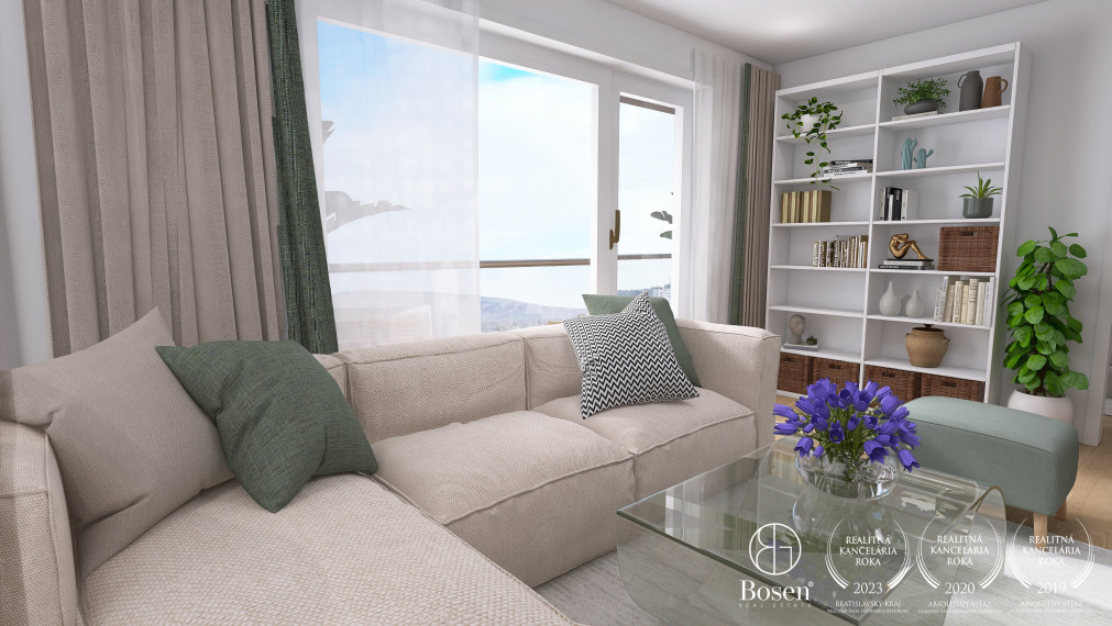 PREDANÉ: BOSEN | 2kk byt v novostavbe NOEMIS s najkrajším výhľadom