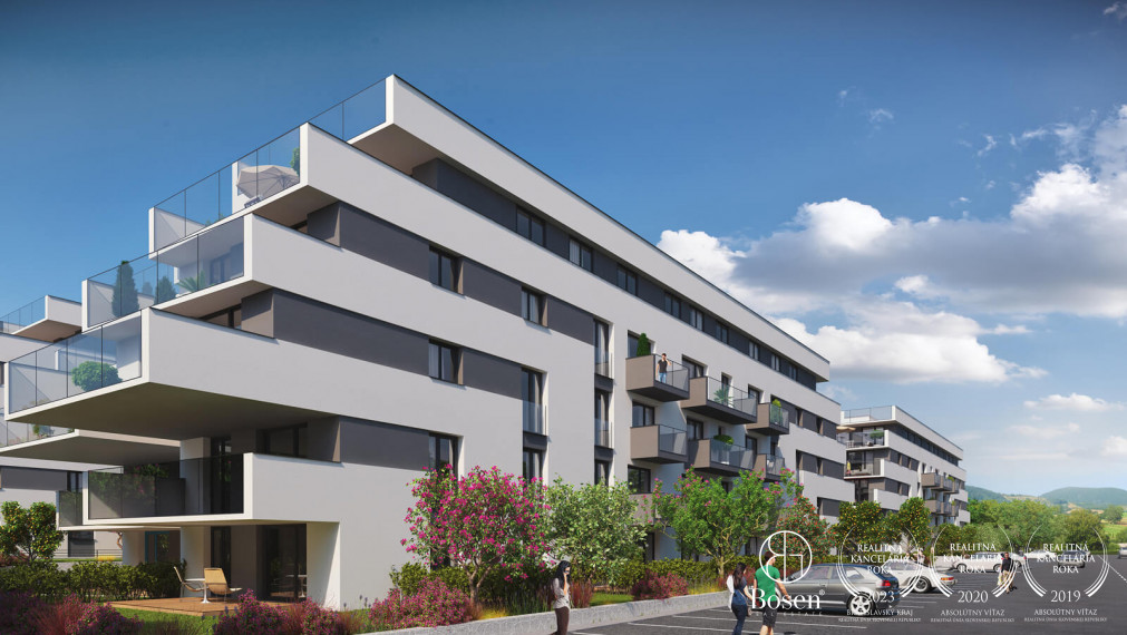 PREDANÉ: BOSEN | 2kk byt v novostavbe NOEMIS s najkrajším výhľadom