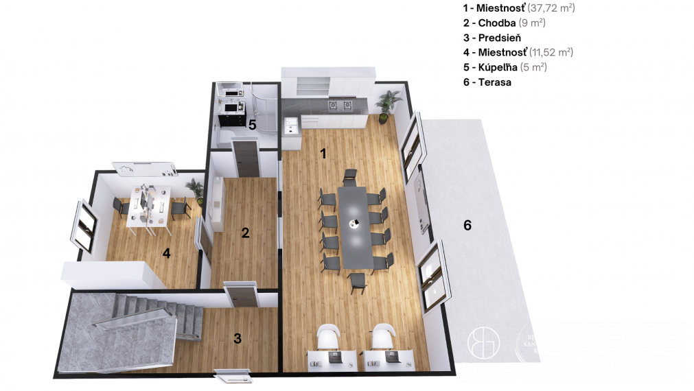 BOSEN | Moderná viacúčelová budova, Lučenec, 140m2