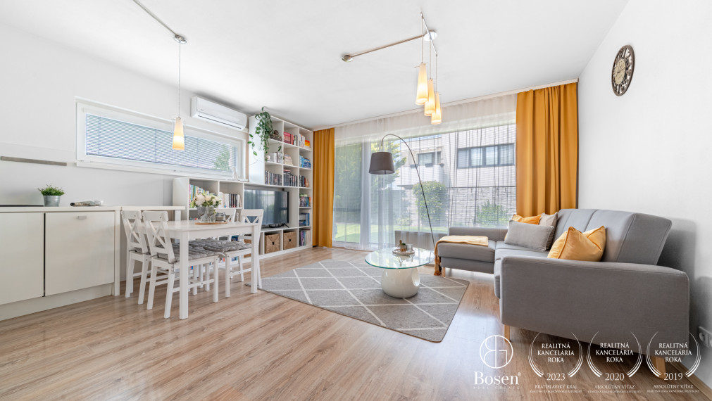 REZERVOVANÉ! BOSEN | 3 izbový byt so záhradou a parkovacím miestom