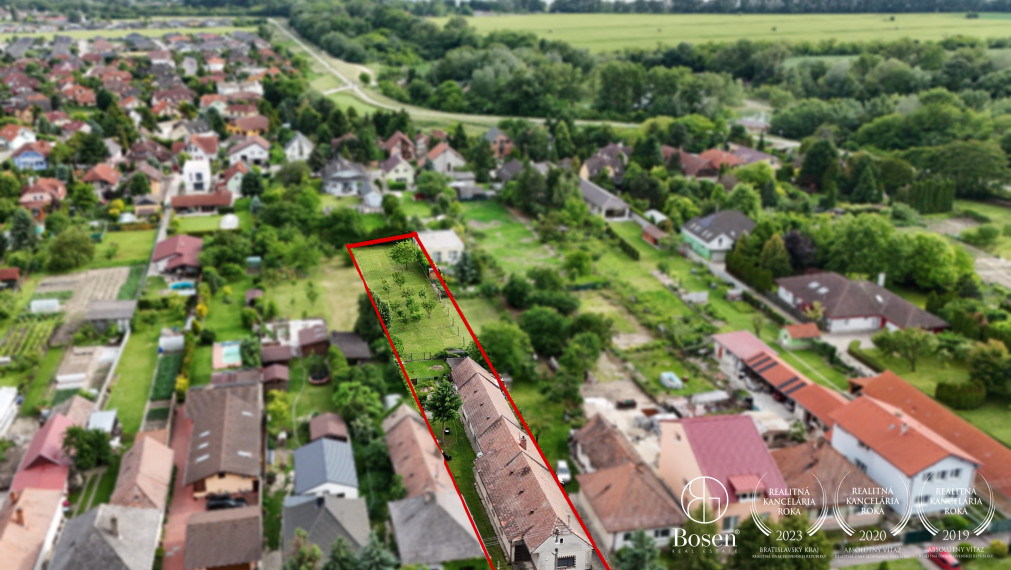 BOSEN | 3 izbový rodinný dom s pozemkom 1400 m2, Kalinkovo