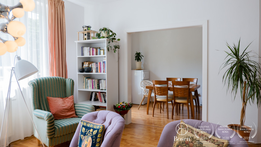 BOSEN I Rezervované !!! dizajnový 2 izbový byt s parkovacím boxom