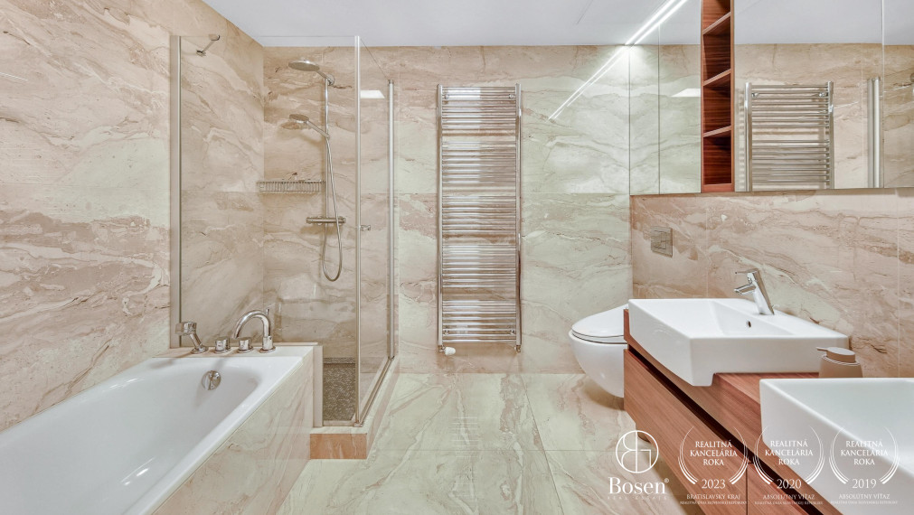 BOSEN | Na prenájom 4 izbový byt Bratislava RIVER PARK