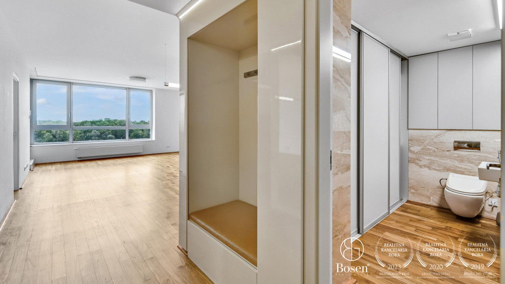 BOSEN | Na prenájom 4 izbový byt Bratislava RIVER PARK