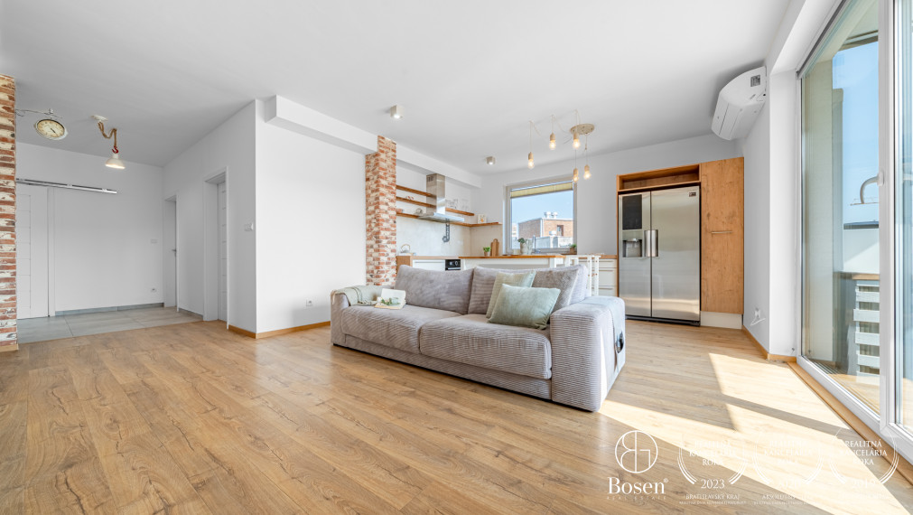 PREDANÉ - BOSEN | 3 izbový byt v novostavbe, 73 m2, Bratislava-Kramáre