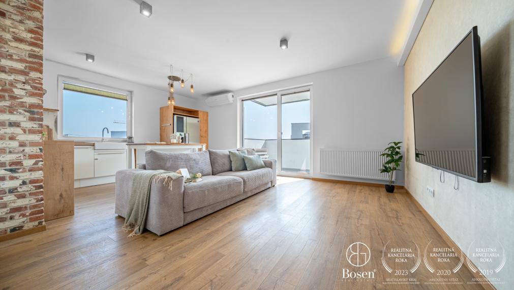 PREDANÉ - BOSEN | 3 izbový byt v novostavbe, 73 m2, Bratislava-Kramáre