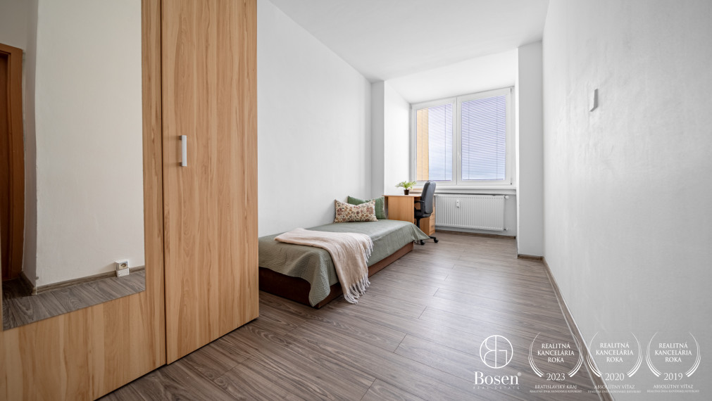 BOSEN | rezervované 4 izbový byt s výhľadom Petržalka, 73 m2